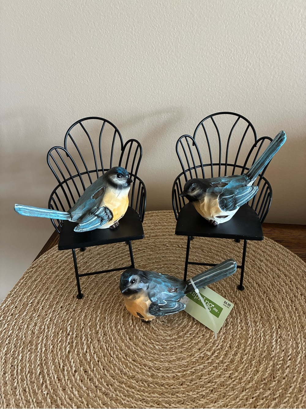 Hobby Lobby Decorative Bird Figurines Set of 3